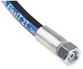 Hydraulic Hose, G1/4" Female, 6.3mm, Rubber, 400bar, Black, 1.96mm